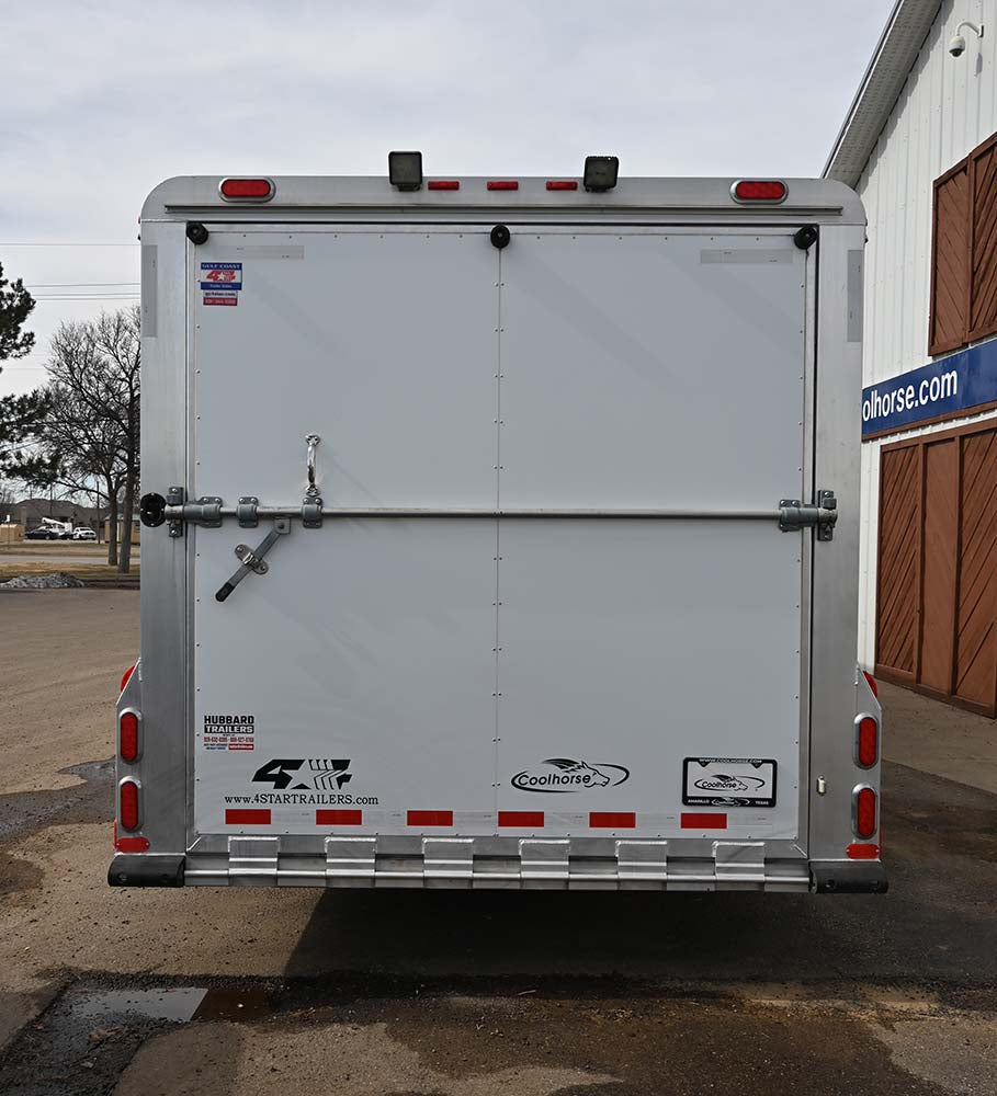 2015 4 Star 15' LQ, 17' Garage Toyhauler, Outlaw Conversion Trailer