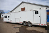2015 4 Star 15' LQ, 17' Garage Toyhauler, Outlaw Conversion Trailer