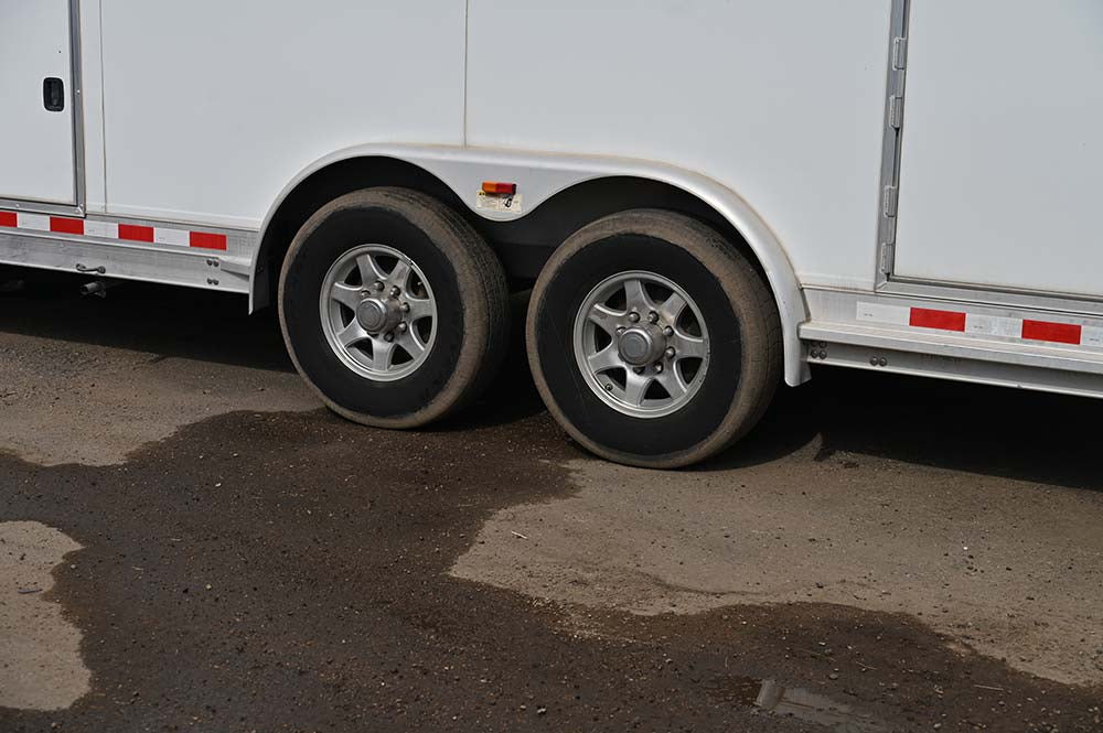 2015 4 Star 15' LQ, 17' Garage Toyhauler, Outlaw Conversion Trailer