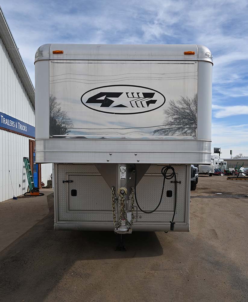 2015 4 Star 15' LQ, 17' Garage Toyhauler, Outlaw Conversion Trailer