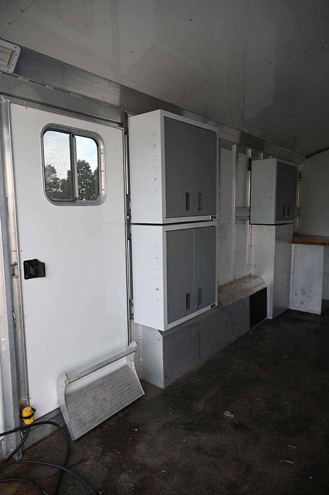 2015 4 Star 15' LQ, 17' Garage Toyhauler, Outlaw Conversion Trailer