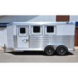 2027 4 Star 3 Horse Bumper Pull Trailer 6'x10" x 15'