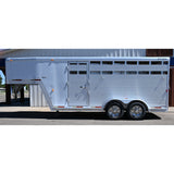 2003 Exiss 3 Horse Stock Combo Trailer