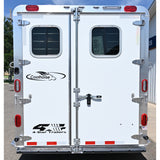 2027 4 Star 4 Horse Slant Convenience Package, 6'10" x 22'