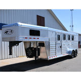 2027 4 Star 4 Horse Slant Convenience Package, 6'10" x 22'
