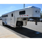 2027 4 Star 4 Horse Slant Convenience Package, 6'10" x 22'