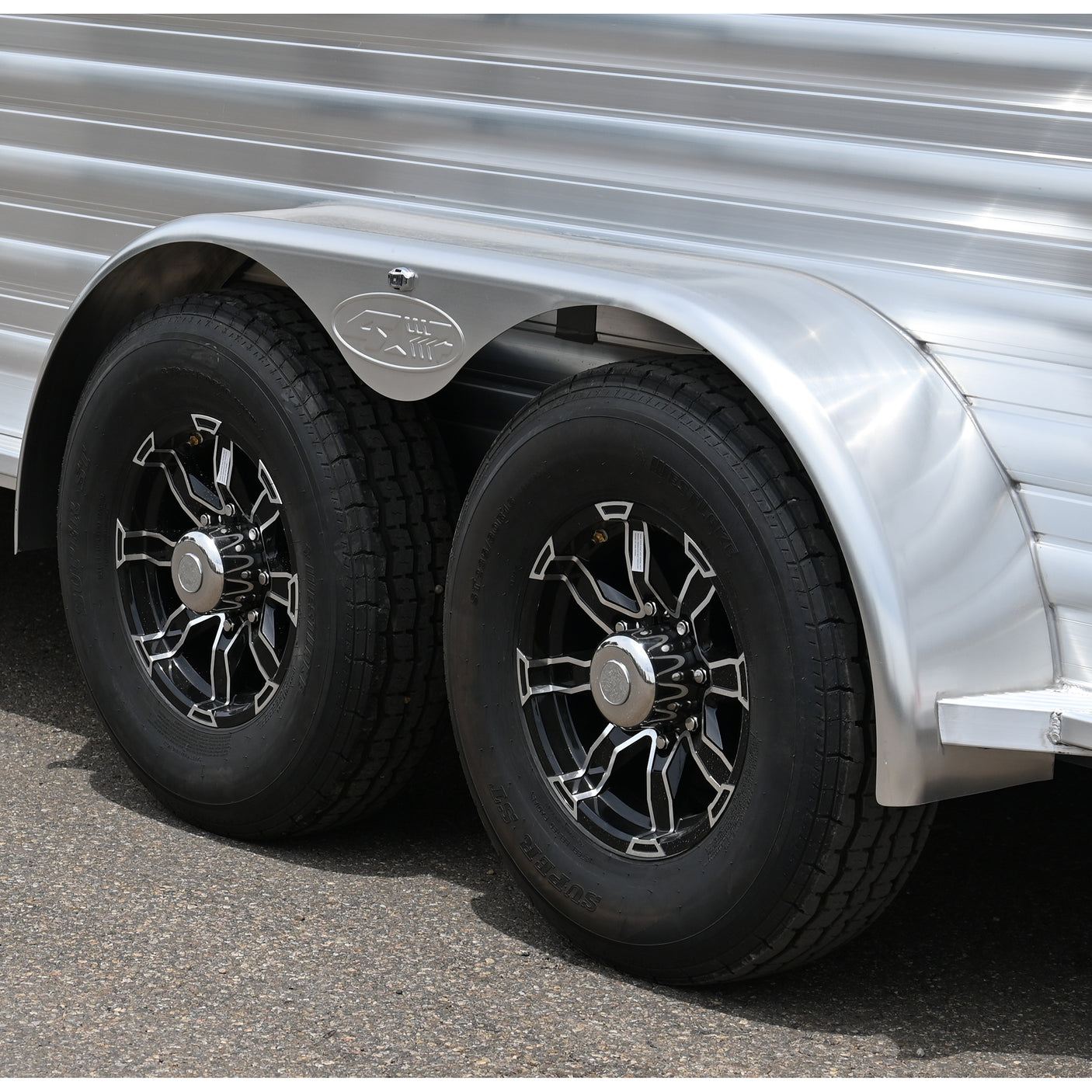 2027 4 Star 4 Horse Stock Combo Trailer 6'10" Wide x 20' Long