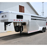 2027 4 Star 4 Horse Stock Combo Trailer 6'10" Wide x 20' Long