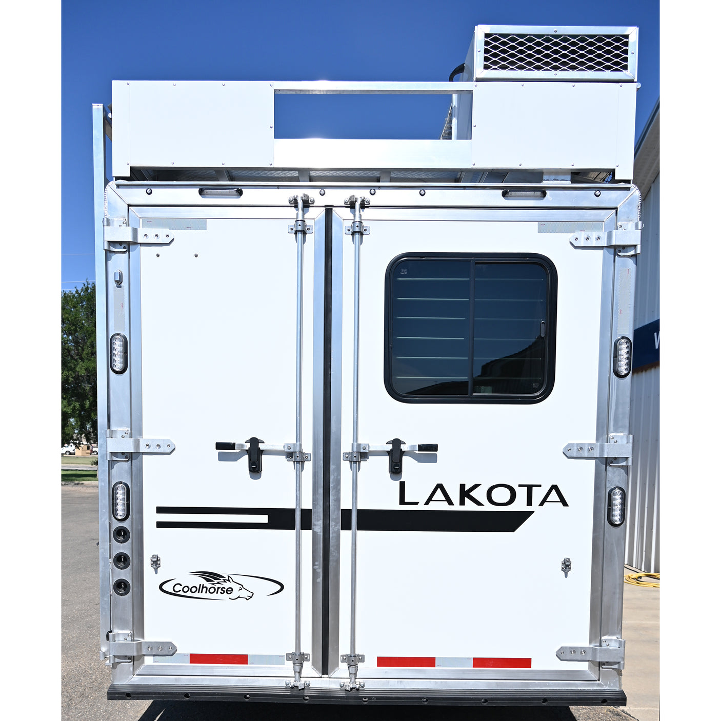 2027 Lakota Charger 3 Horse 11' Rear Kitchen Slide Out Model CH8311RK