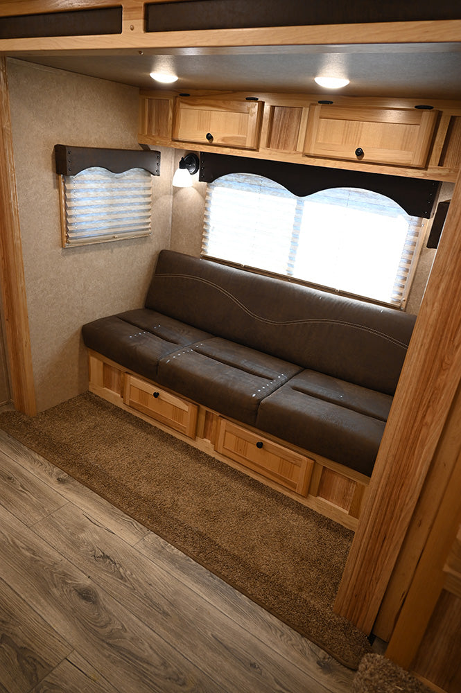 2021 Lakota Charger Stock Combo Trailer 11' LQ, 16' Stock Compartment