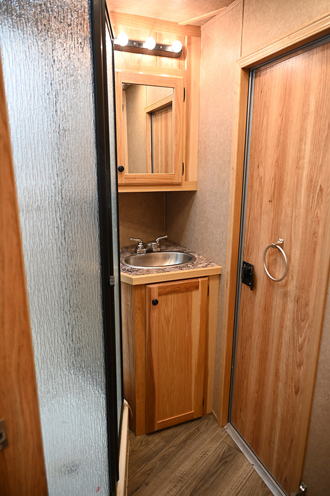 2021 Lakota Charger Stock Combo Trailer 11' LQ, 16' Stock Compartment