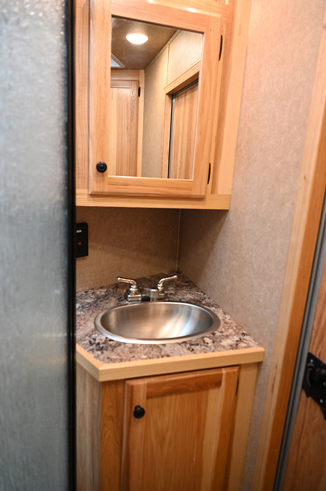 2021 Lakota Charger Stock Combo Trailer 11' LQ, 16' Stock Compartment