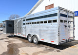 2021 Lakota Charger Stock Combo Trailer 11' LQ, 16' Stock Compartment