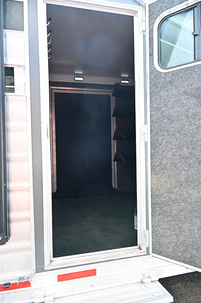 2021 Lakota Charger Stock Combo Trailer 11' LQ, 16' Stock Compartment
