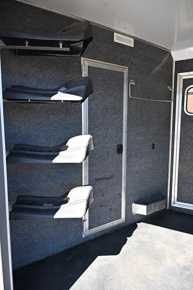 2021 Lakota Charger Stock Combo Trailer 11' LQ, 16' Stock Compartment