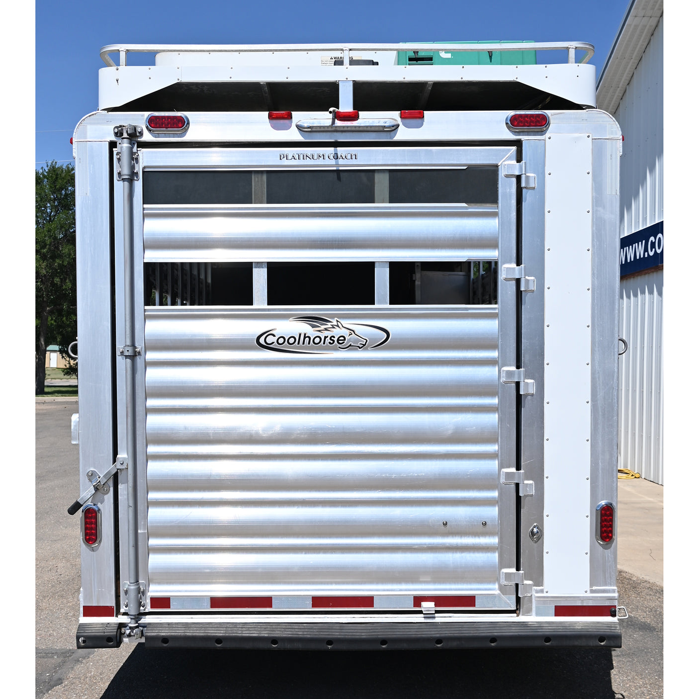 2019 Platinum Stock Combo Trailer 11' Outback Living Quarter