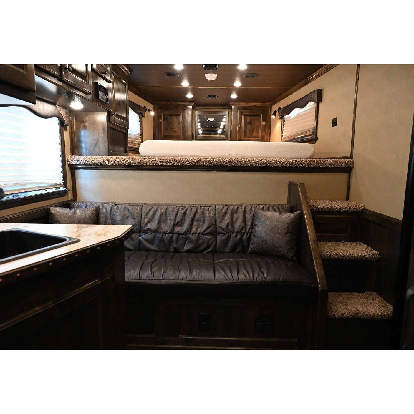2019 Platinum Stock Combo Trailer 11' Outback Living Quarter