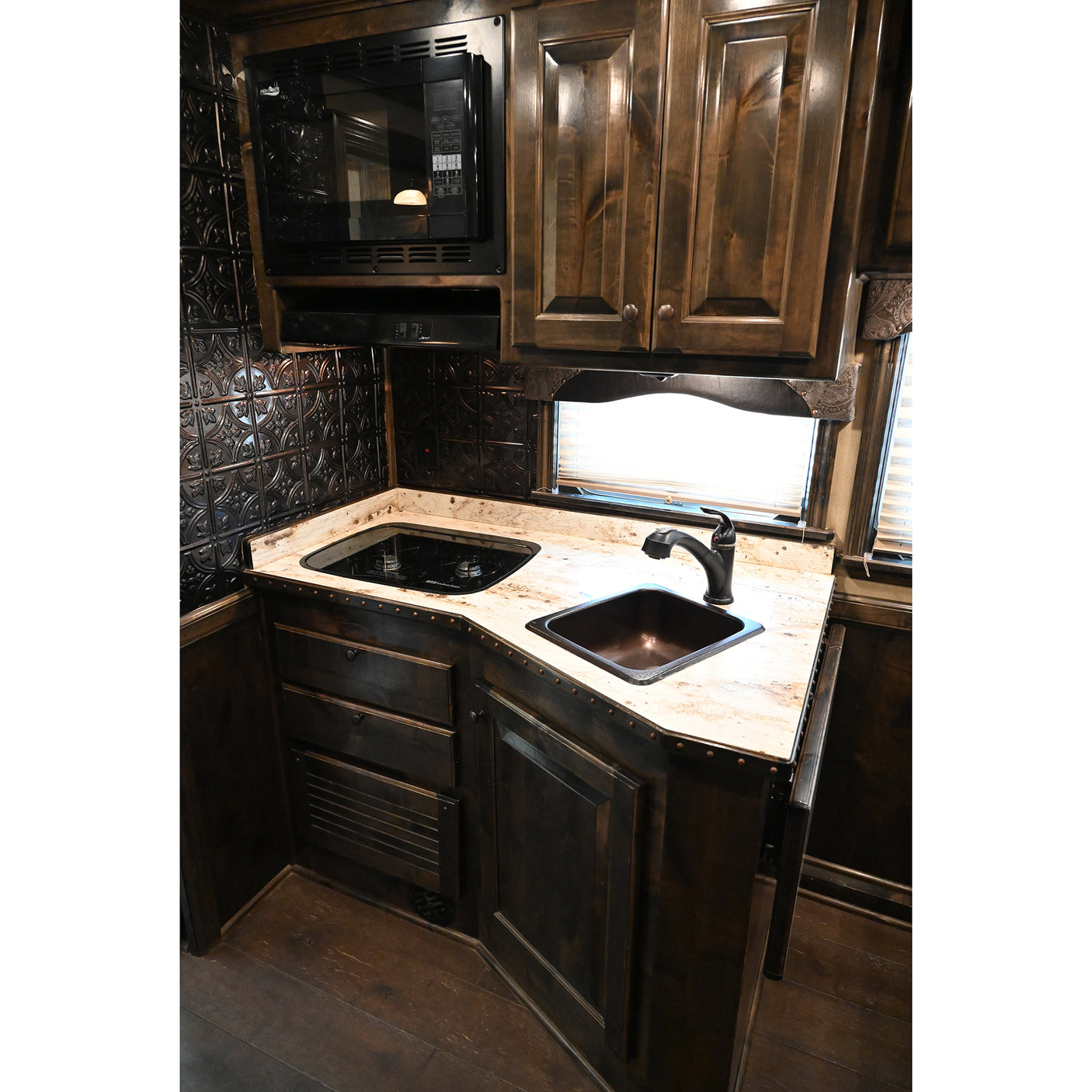 2019 Platinum Stock Combo Trailer 11' Outback Living Quarter