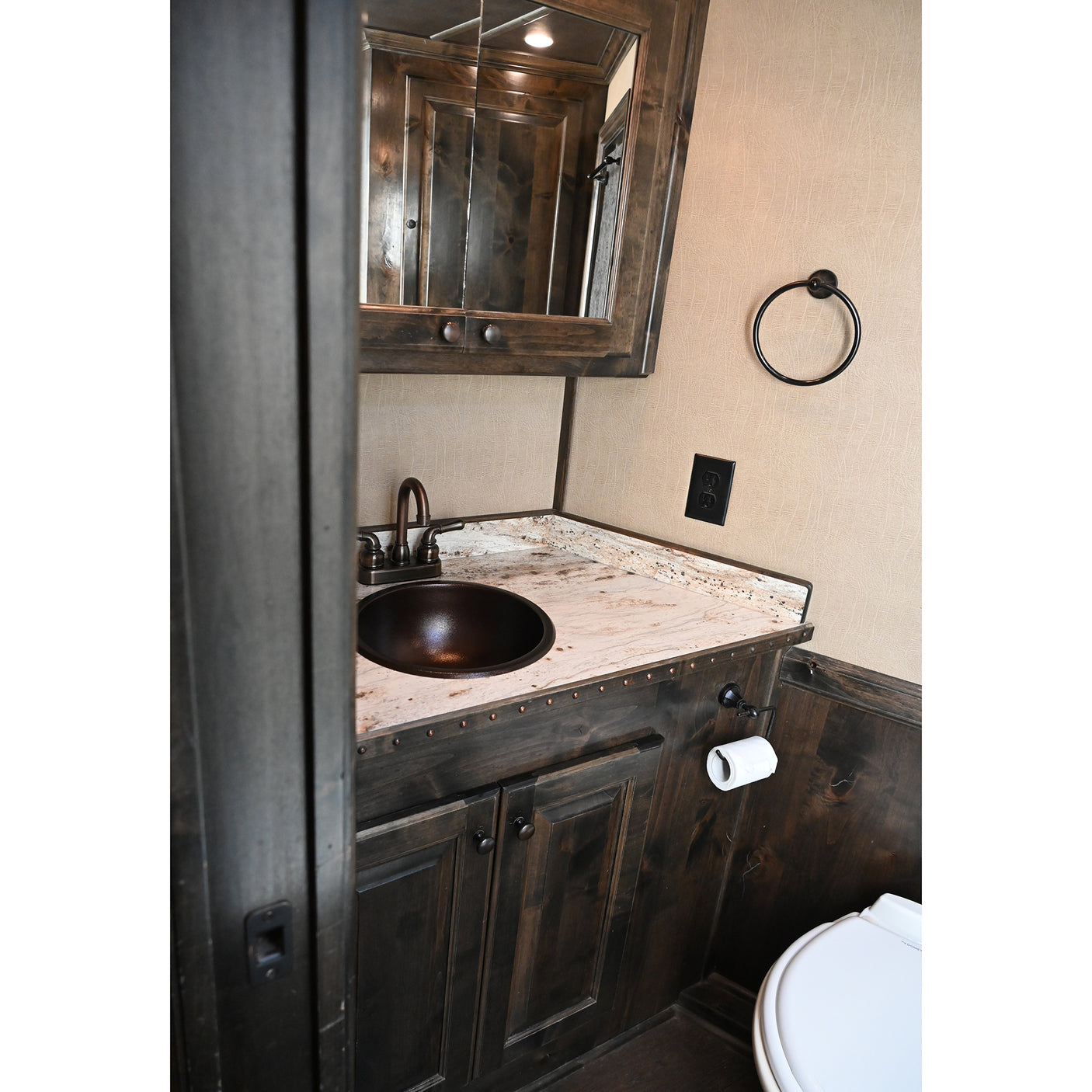 2019 Platinum Stock Combo Trailer 11' Outback Living Quarter