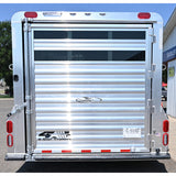 2027 4 Star 5 Horse Stock Combo 7'6" Wide x 23' Long Horse Trailer