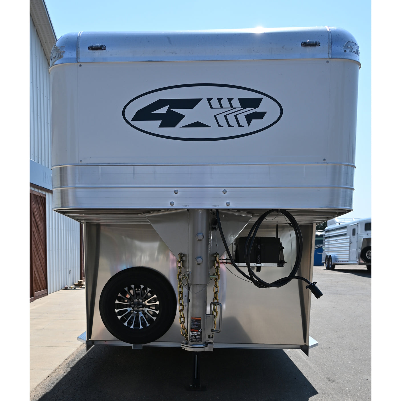 2027 4 Star 5 Horse Stock Combo 7'6" Wide x 23' Long Horse Trailer