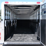 2027 4 Star 5 Horse Stock Combo 7'6" Wide x 23' Long Horse Trailer