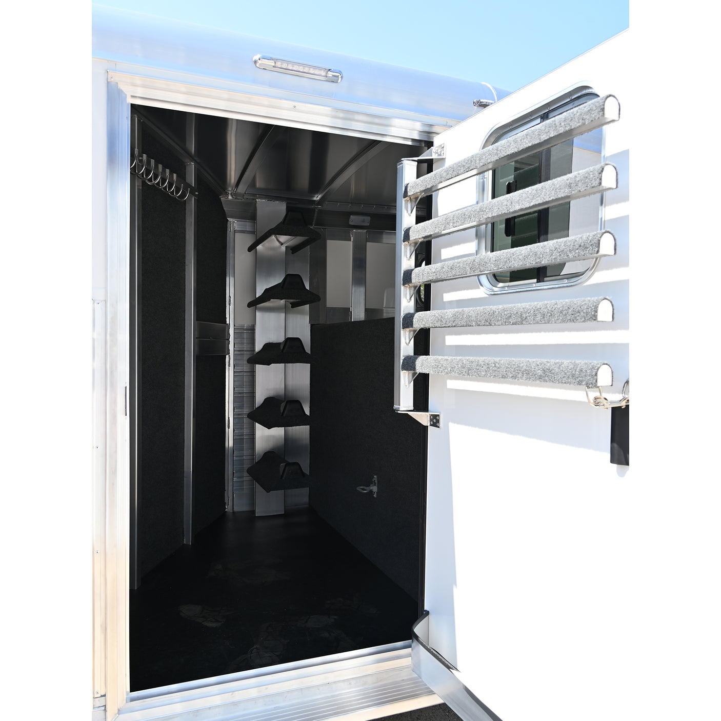 2027 4 Star 5 Horse Stock Combo 7'6" Wide x 23' Long Horse Trailer