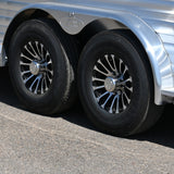 2027 4 Star 5 Horse Stock Combo Horse Trailer