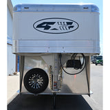 2027 4 Star 5 Horse Stock Combo Horse Trailer