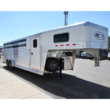 2027 4 Star 5 Horse Stock Combo Horse Trailer