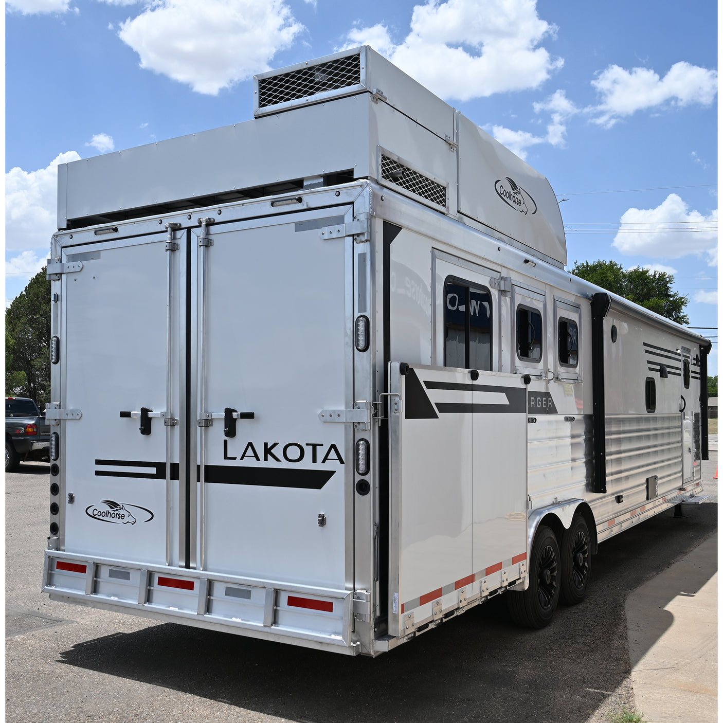 2027 Lakota Charger 3 Horse Trailer with 16' LQ, Side Load, Deluxe Rear Tack