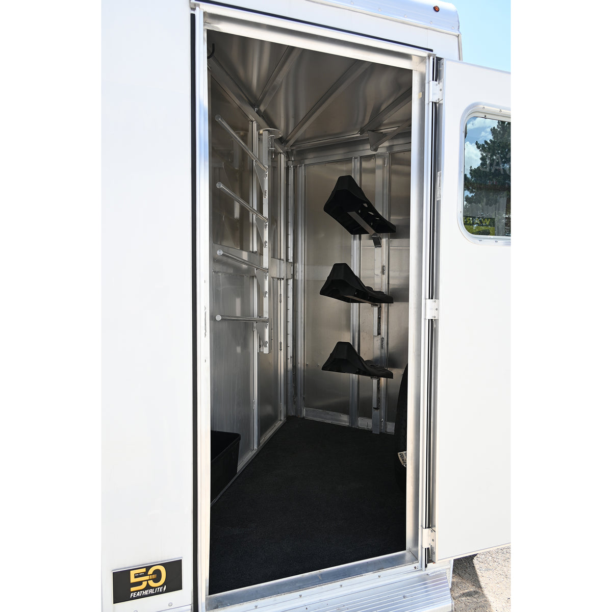 2023 Featherlite 3 Horse Stock Combo Bumper Pull Horse Trailer