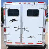2002 Exiss 3 Horse Gooseneck Horse Trailer