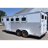 2002 Exiss 3 Horse Gooseneck Horse Trailer