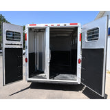 2002 Exiss 3 Horse Gooseneck Horse Trailer