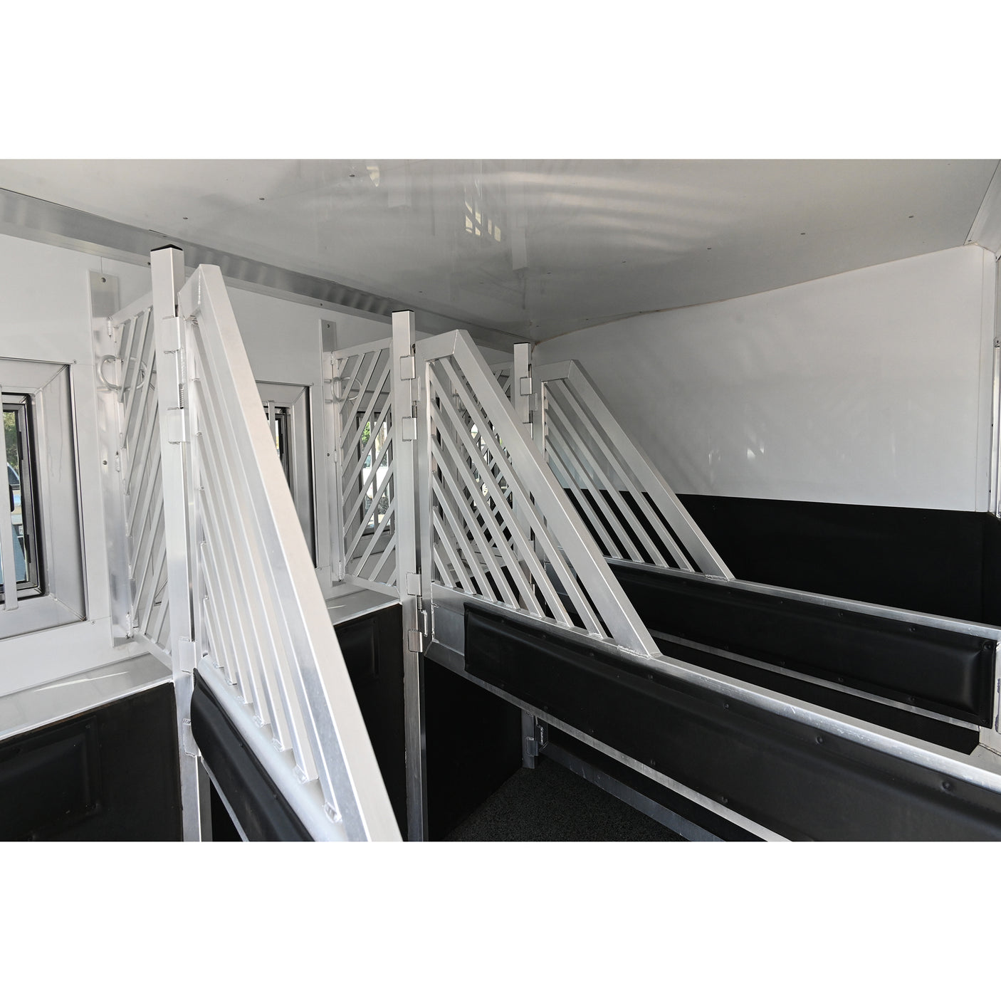 2024 Bloomer 4 Horse Gooseneck Trailer with Trainer's Tack & Integrated Hay Pod
