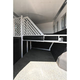 2024 Bloomer 4 Horse Gooseneck Trailer with Trainer's Tack & Integrated Hay Pod