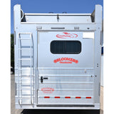 2024 Bloomer 4 Horse Gooseneck Trailer with Trainer's Tack & Integrated Hay Pod
