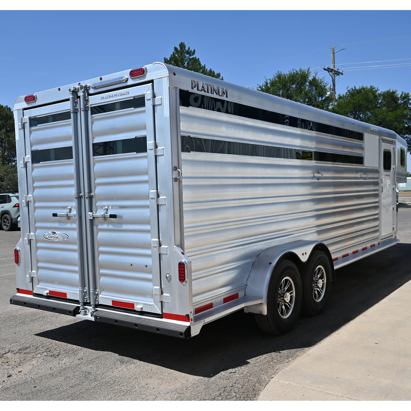 2027 Platinum 23' C Sport Stock Combo Horse Trailer