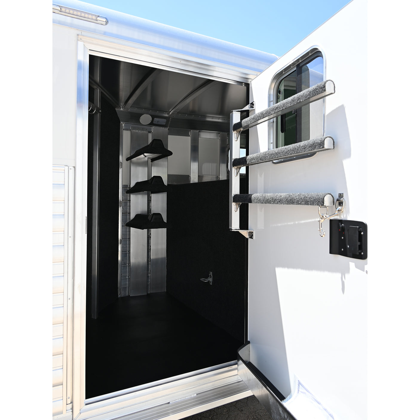 2027 4 Star 3 Horse Stock Combo Horse Trailer