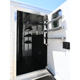 2027 4 Star 3 Horse Stock Combo Horse Trailer
