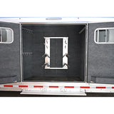 2025 Platinum Coach 4 Horse Gooseneck, Trainer's Tack Model Horse Trailer