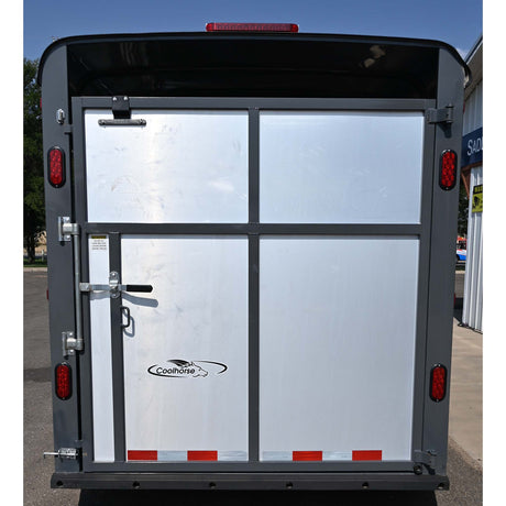 2024 Maverick 3 Horse Trailer Bumper Pull Stock Combo Trailer
