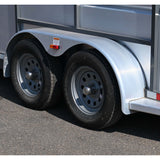 2024 Maverick 3 Horse Trailer Bumper Pull Stock Combo Trailer