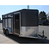 2024 Maverick 3 Horse Trailer Bumper Pull Stock Combo Trailer