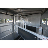 2024 Maverick 3 Horse Trailer Bumper Pull Stock Combo Trailer