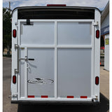 2020 Maverick 4 Horse Stock Combo Gooseneck Trailer