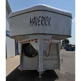 2020 Maverick 4 Horse Stock Combo Gooseneck Trailer