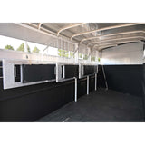 2020 Maverick 4 Horse Stock Combo Gooseneck Trailer