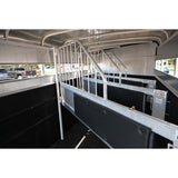 2020 Maverick 4 Horse Stock Combo Gooseneck Trailer